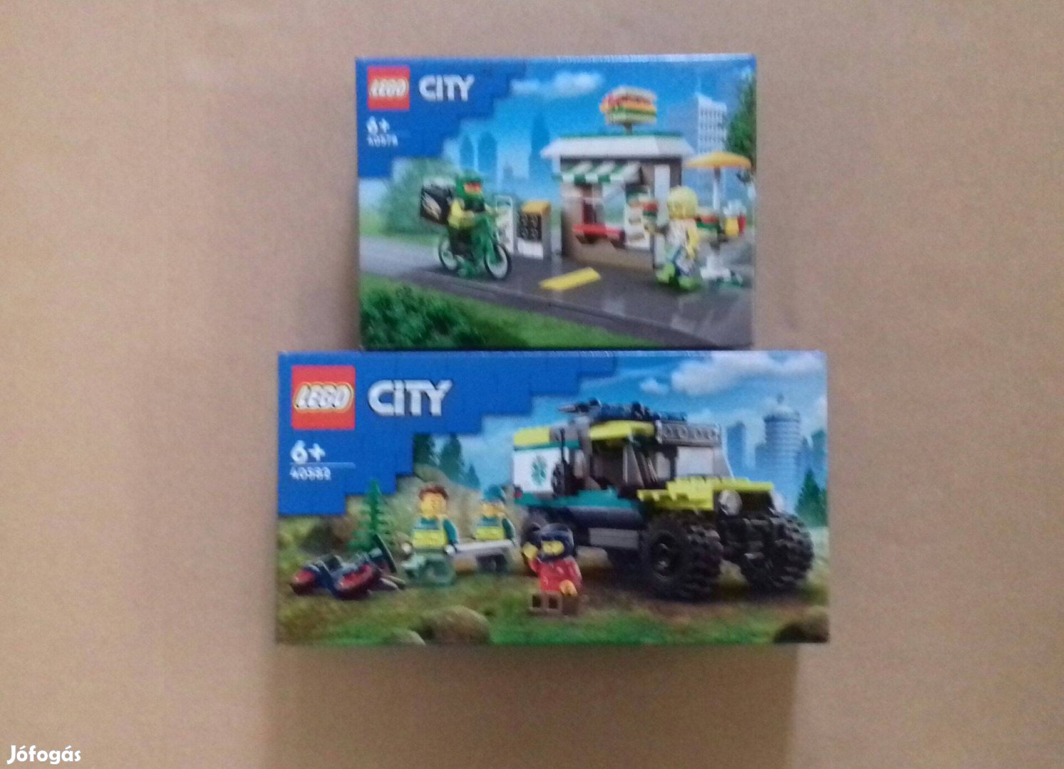 Limitált LEGO City 40578 Szendvicsbolt 40582 Mentő Ideas Creator Foxár