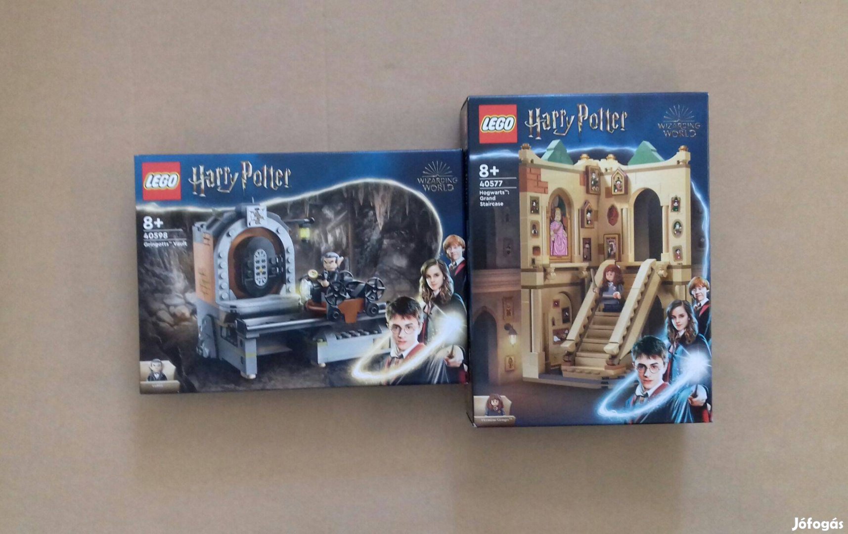 Limitált LEGO Harry Potter 40577 Nagy lépcső + 40598 Széf Fox.az árban