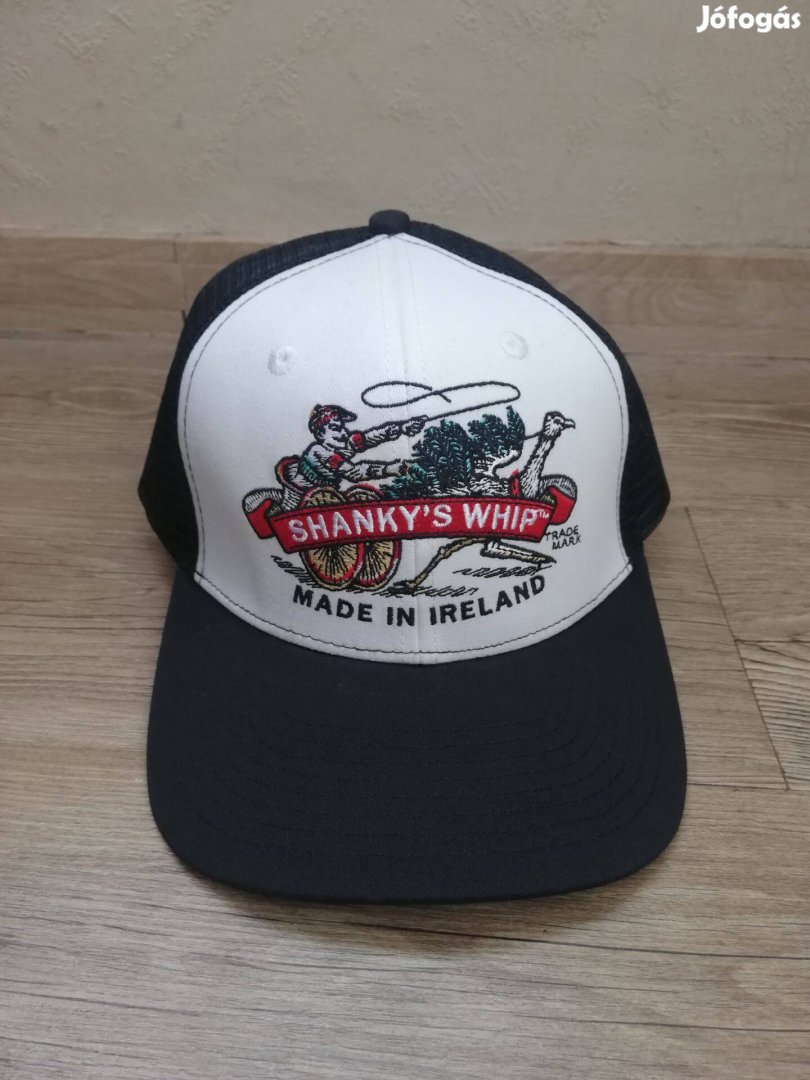 Limitált Shanky's Whip hímzett logo-s egyedi baseball sapka Új