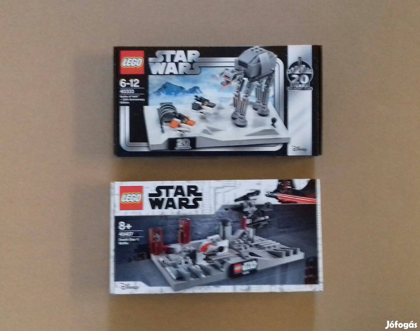 Limitált Star Wars LEGO 40333 Hothi + 40407 II.Halálcsillag csata Foxá