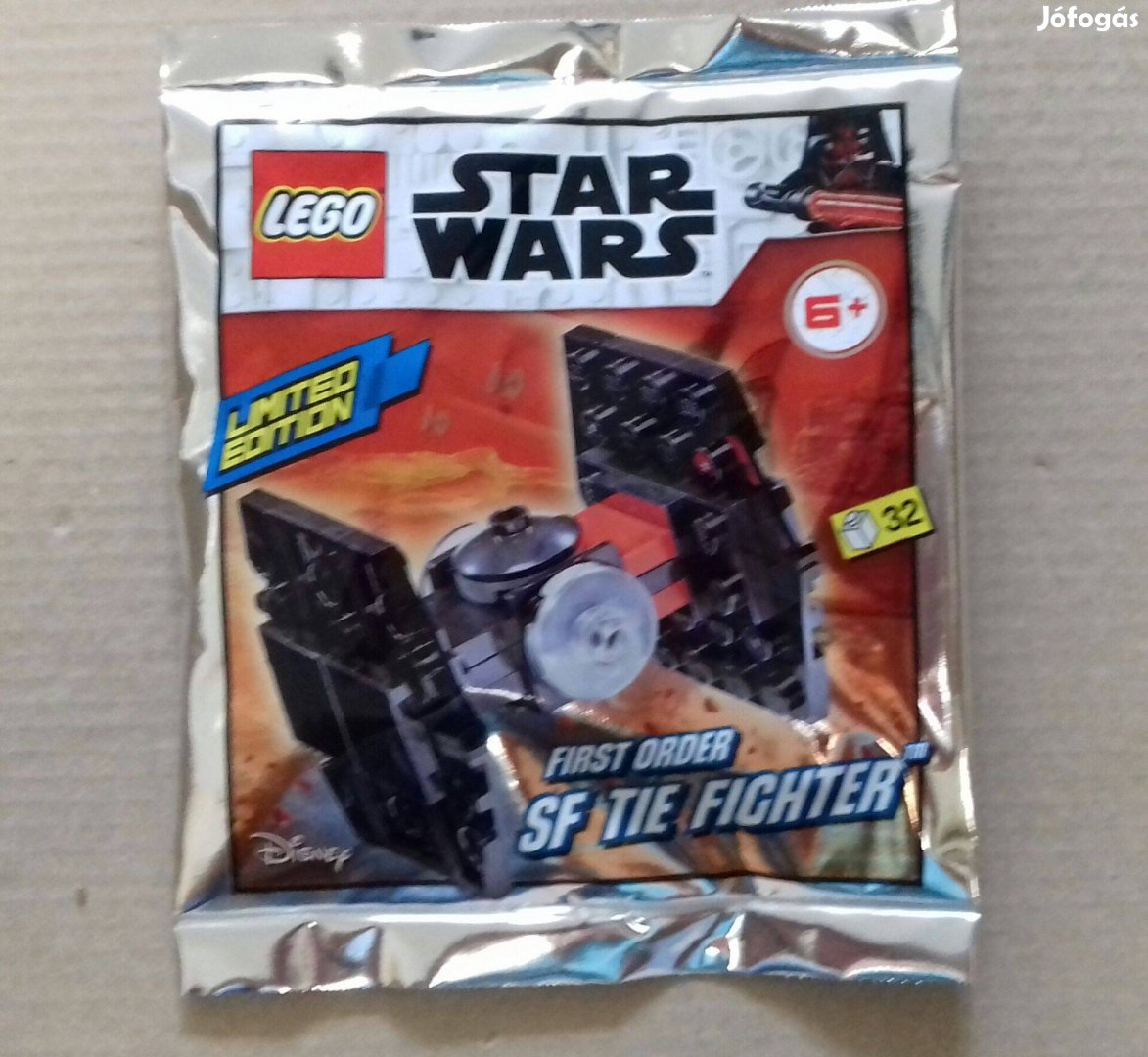 Limitált Star Wars LEGO First Order SF TIE Fighter 75101 építésivel