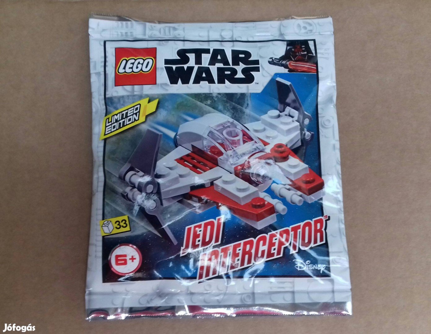 Limitált Star Wars LEGO Jedi Interceptor a 75135 mini építési útmutató