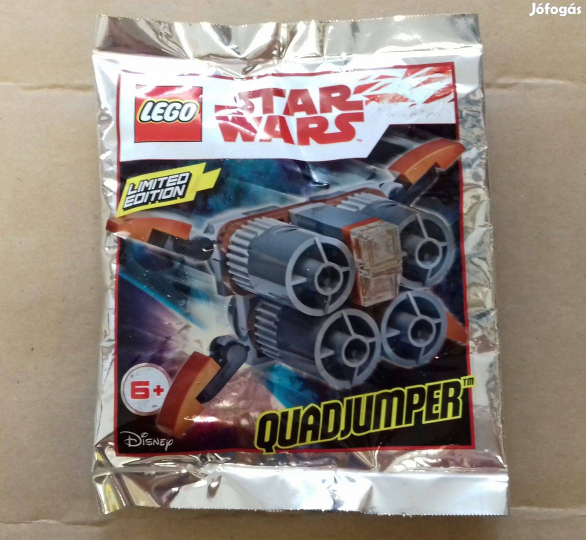 Limitált Star Wars LEGO Quadjumper 75178 mini +50féle építési útmutató