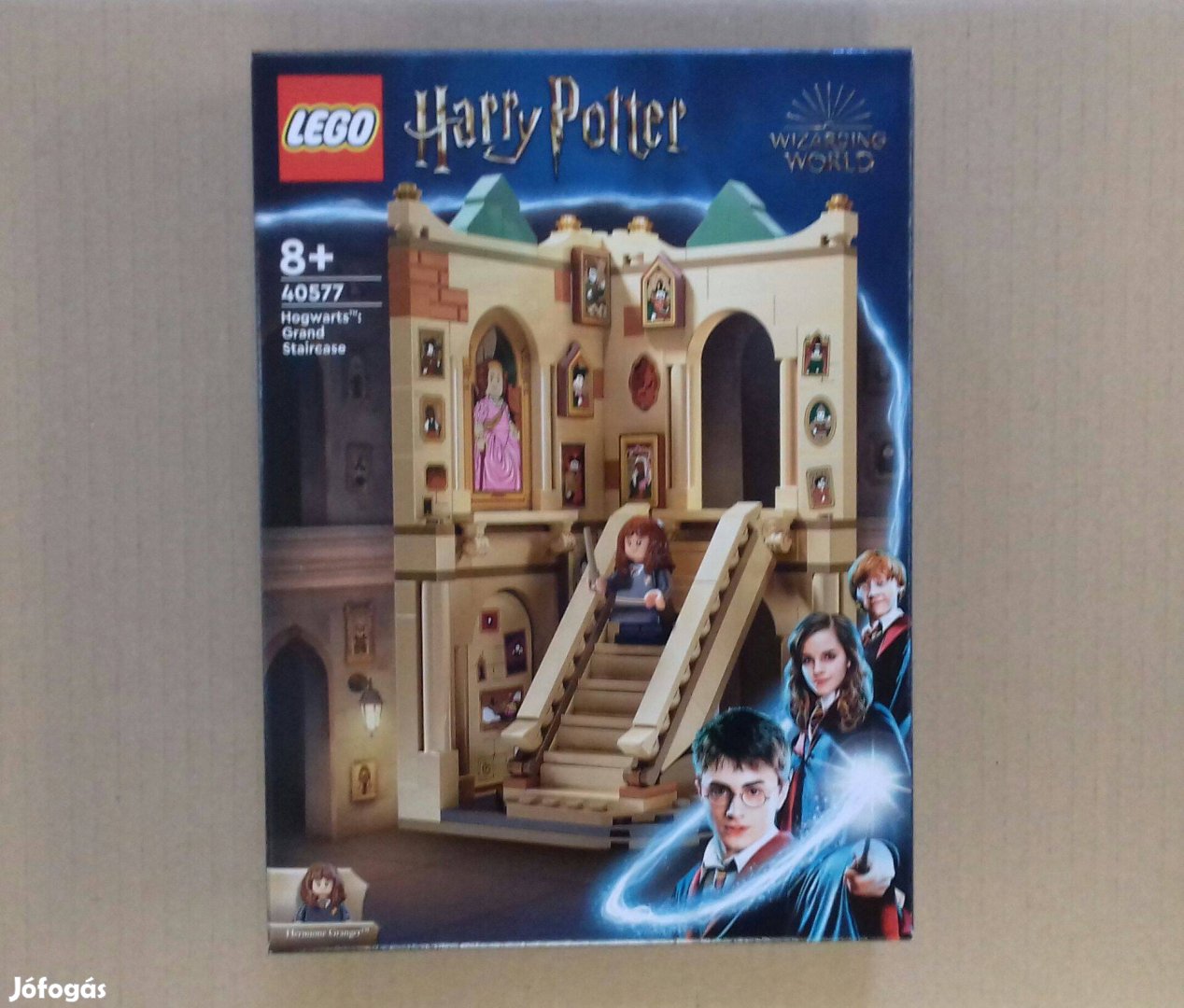 Limitált bontatlan LEGO Harry Potter 40577 Nagy lépcső. Utánvét GLS Fo