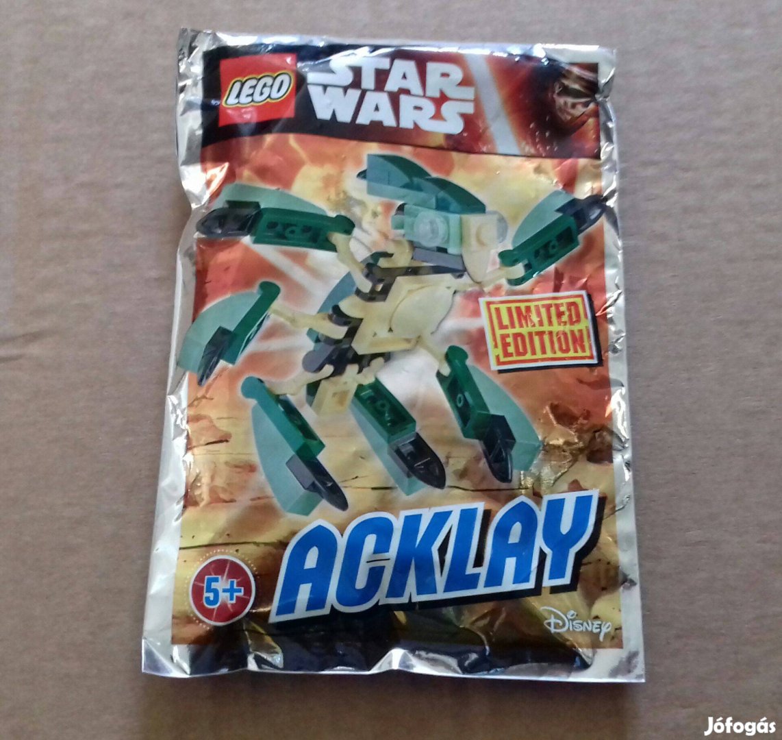 Limitált bontatlan Star Wars LEGO Acklay szörny a Geonózisi arénából é