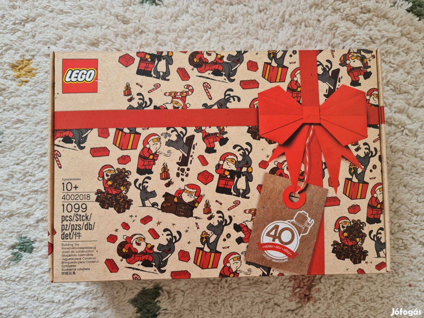 Limitált dolgozói karácsonyi LEGO szett 4002018