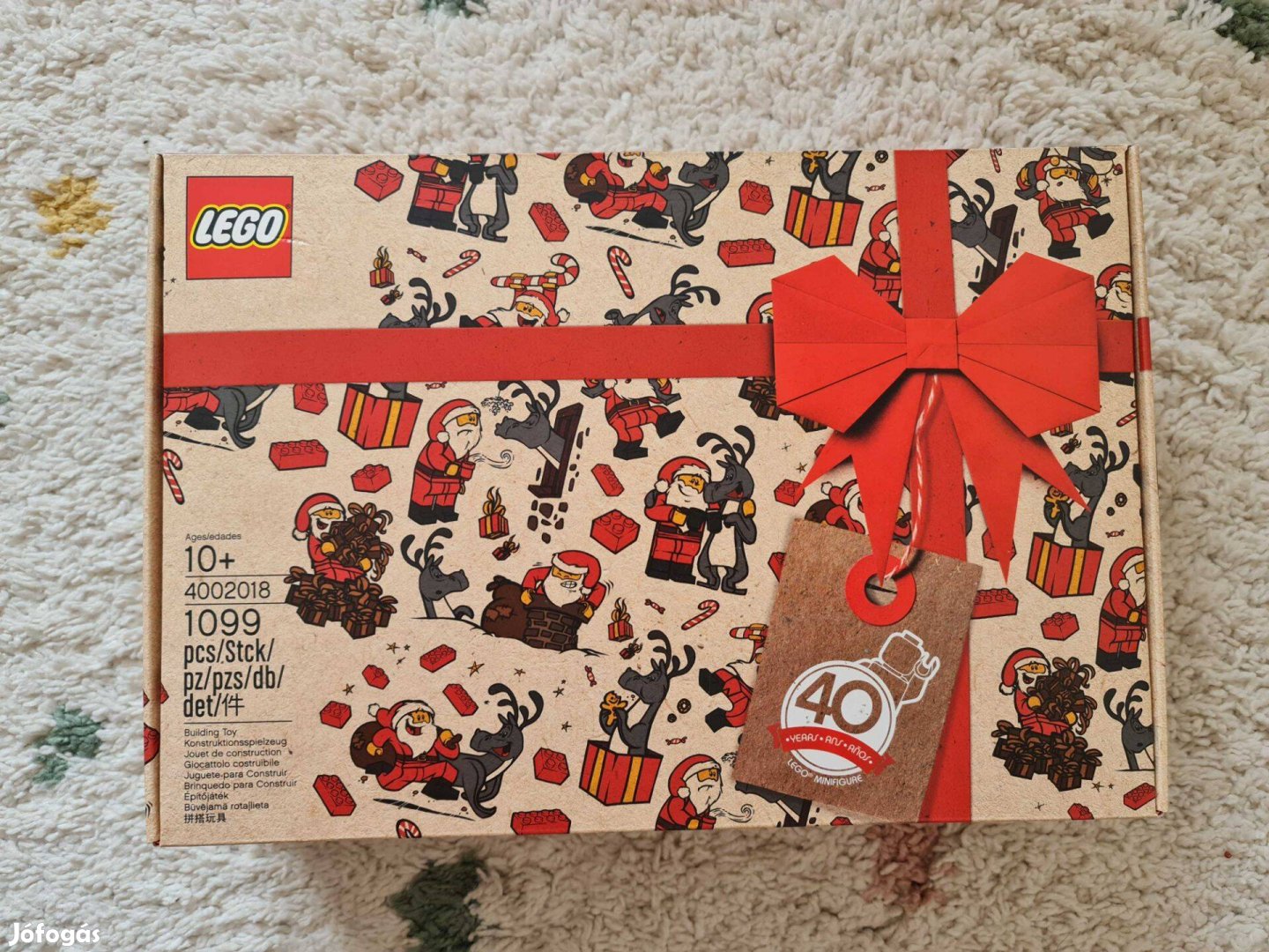Limitált dolgozói karácsonyi LEGO szett 4002018