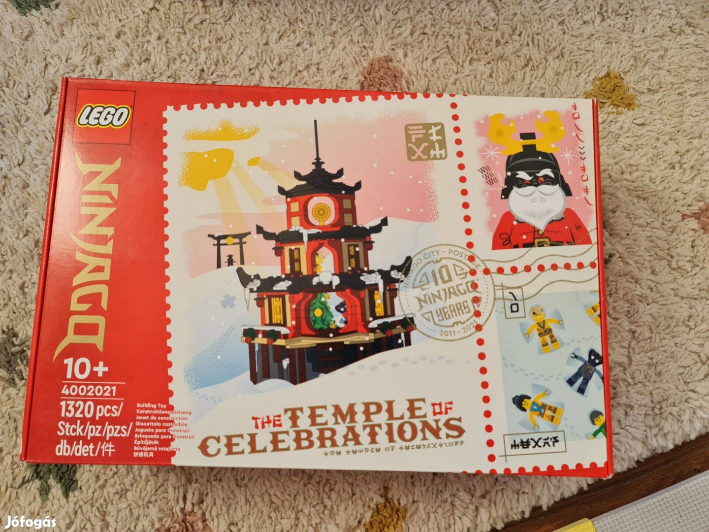 Limitált dolgozói karácsonyi LEGO szett 4002021