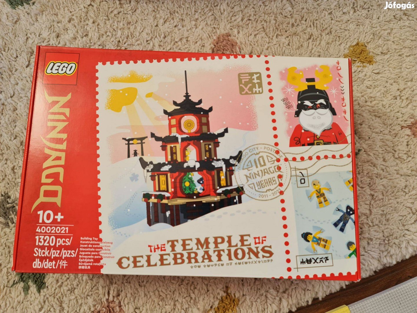 Limitált dolgozói karácsonyi LEGO szett 4002021