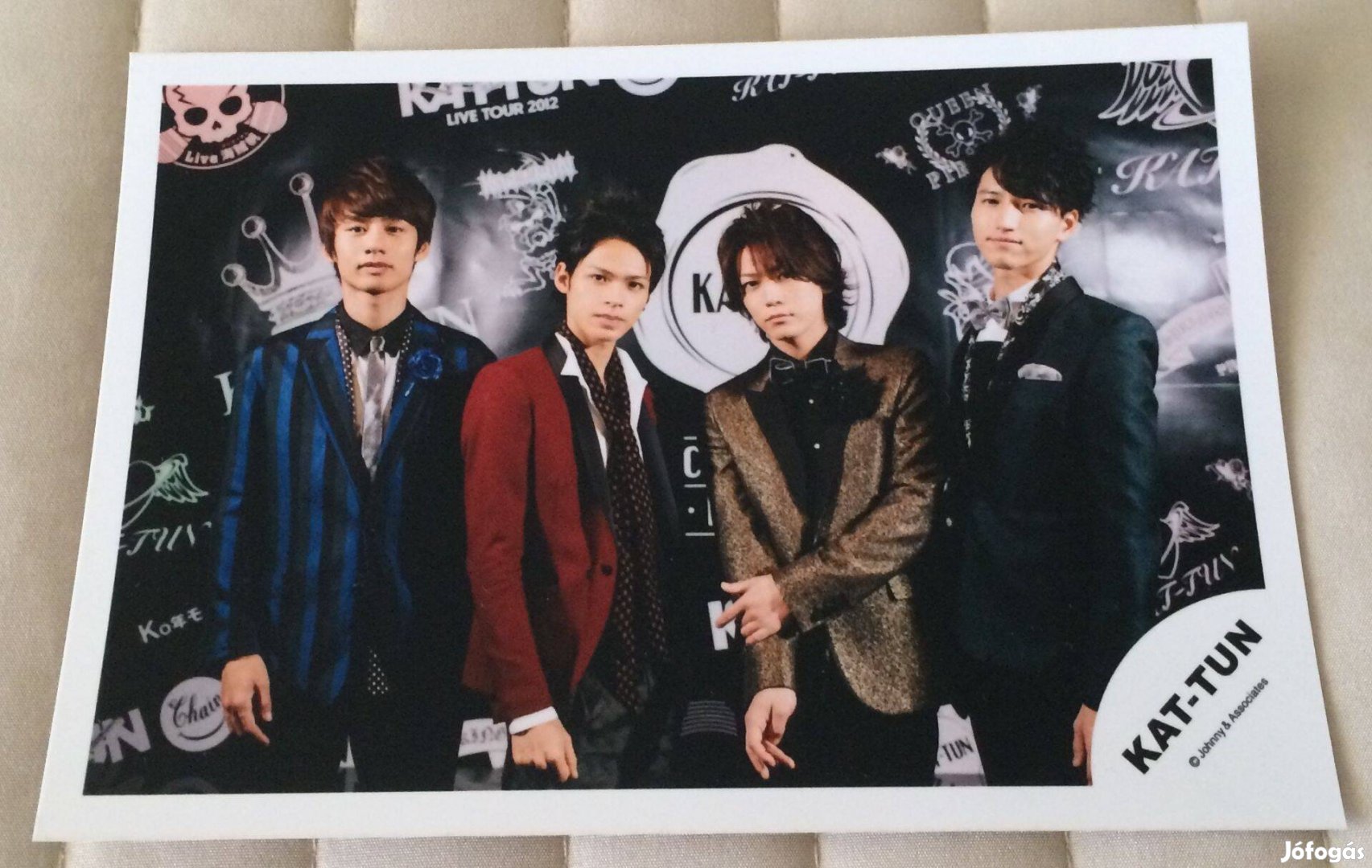 Limitált fénykép ázsia japán pop rock jpop jrock KAT-TUN