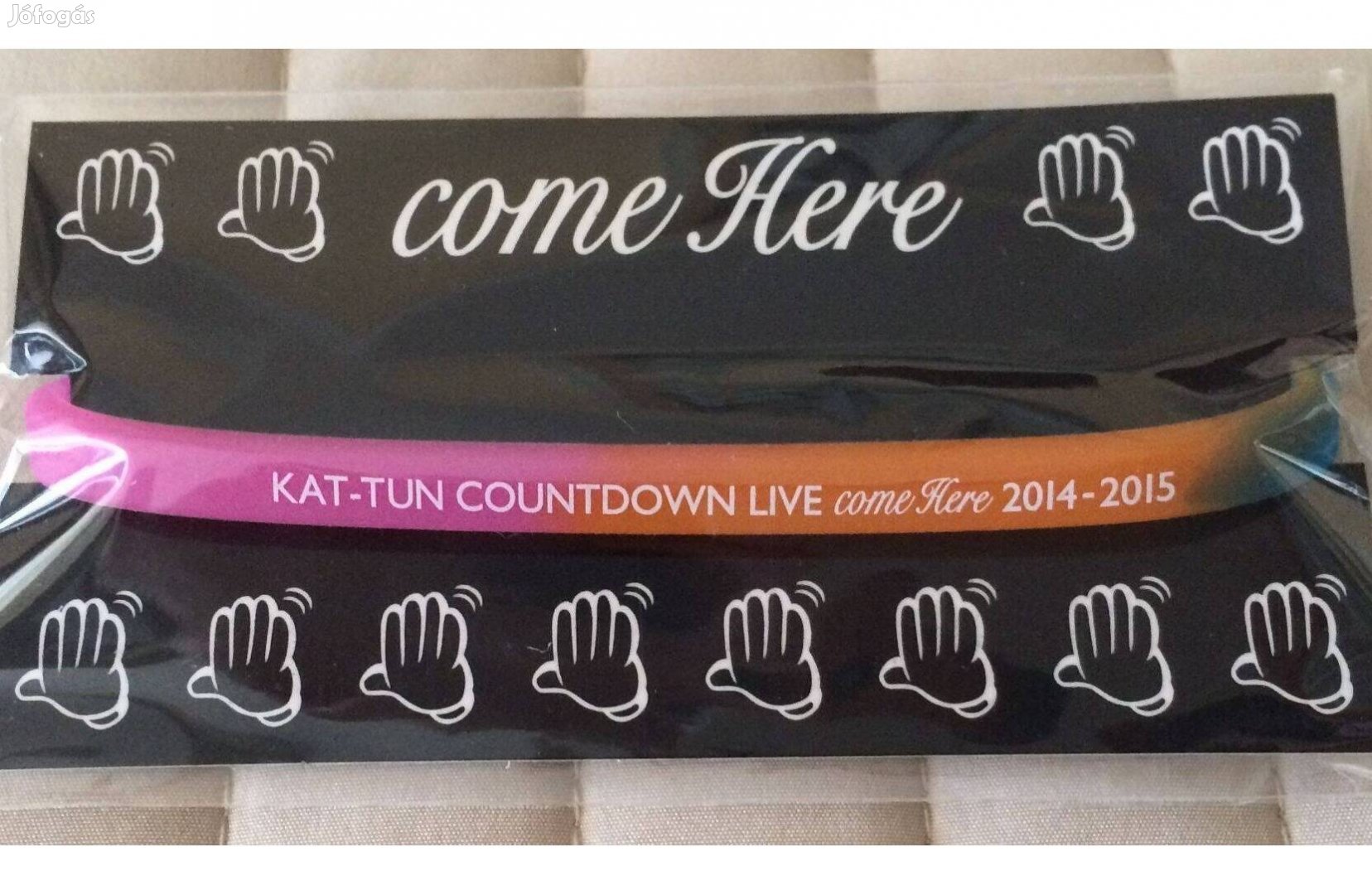 Limitált karkötő ázsia japán pop rock jpop jrock KAT-TUN