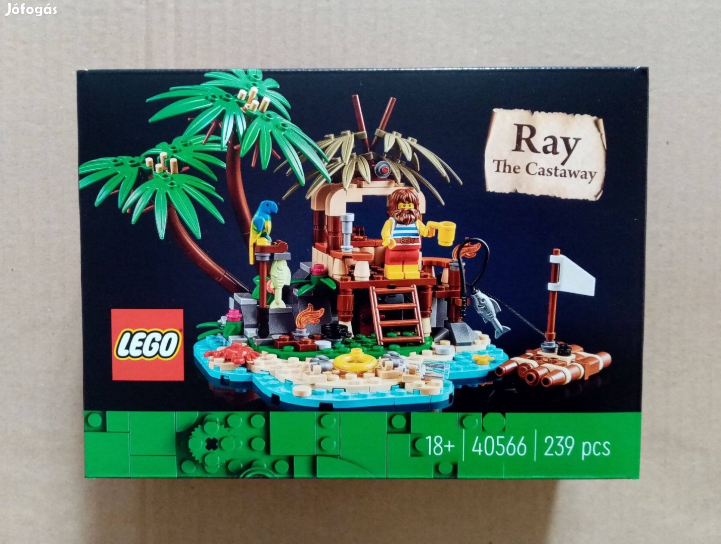 Limitált új LEGO 40566 Ray a hajótörött Creator City Friends Fox.árban