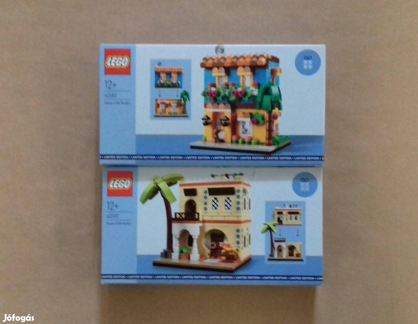 Limitált új LEGO 40583 + 40590 Házak a nagyvilágból Creator City Foxár