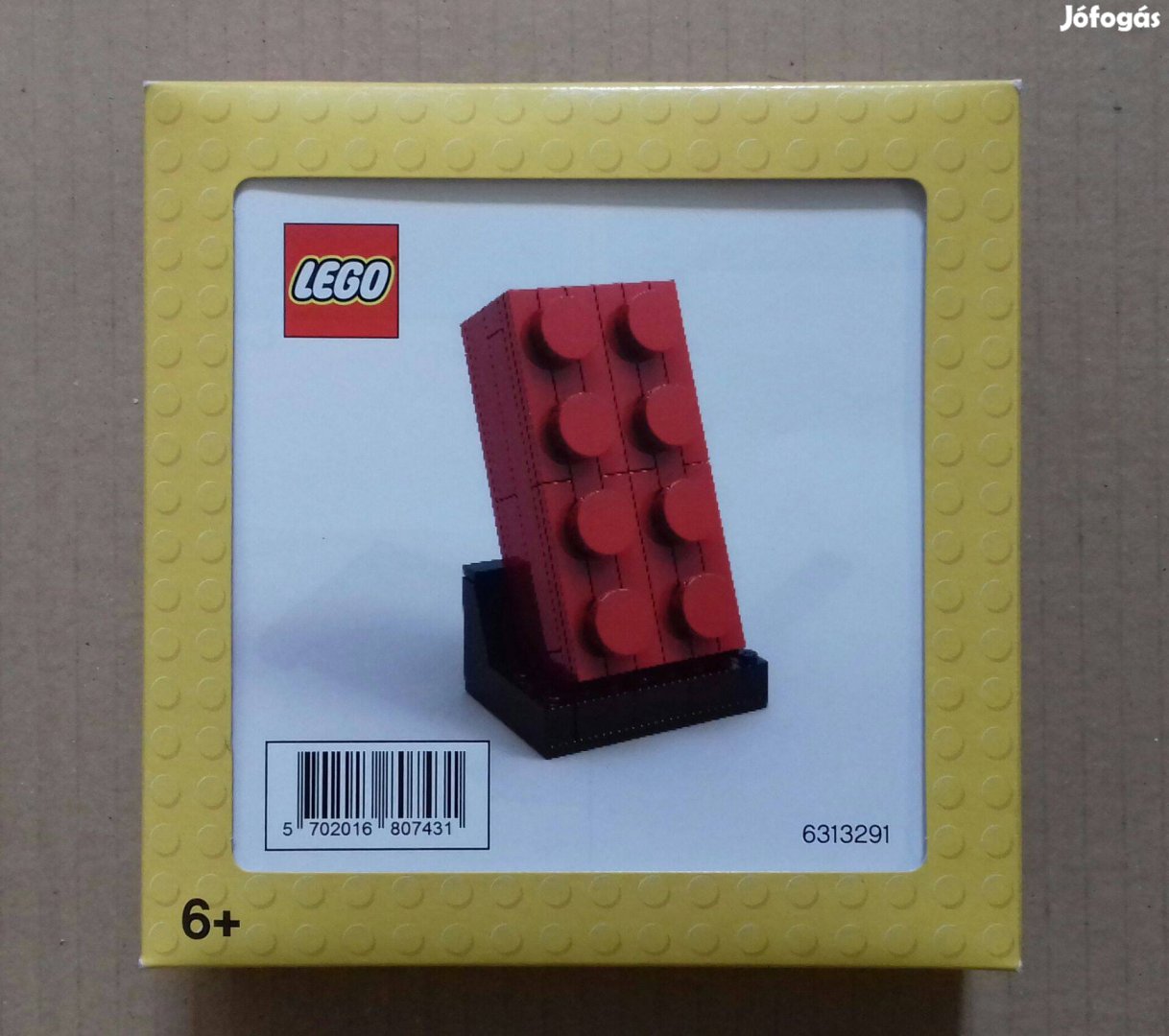 Limitált új LEGO 6313291 Építhető piros kocka Creator City Friends Art