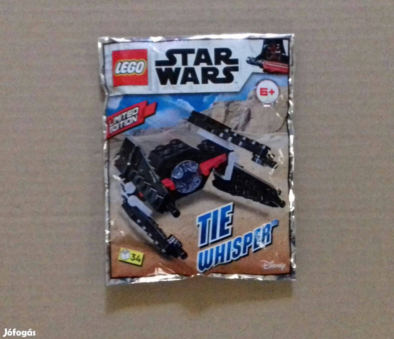 Limitált új Star Wars LEGO Kylo Ren TIE Whisper építési útmutatóval !!
