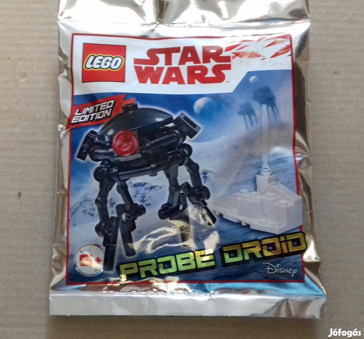 Limitált új Star Wars LEGO Probe Droid a 75306 Kutasz mini. Építésivel