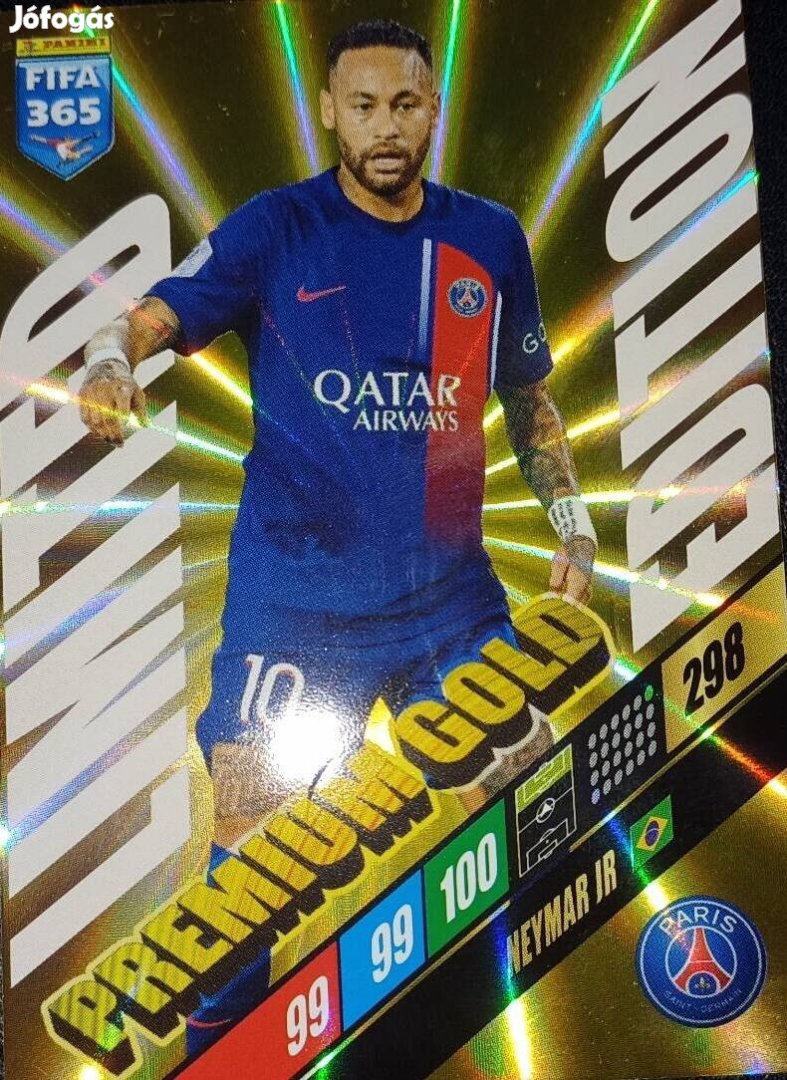 Limited Edition foci kártya Neymar