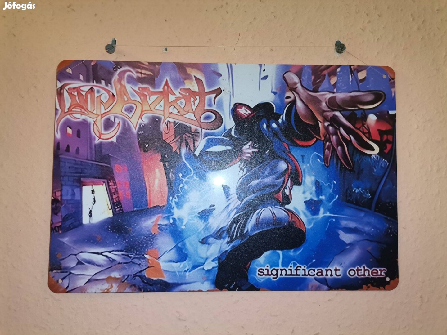 Limp Bizkit fém tábla 20x30cm