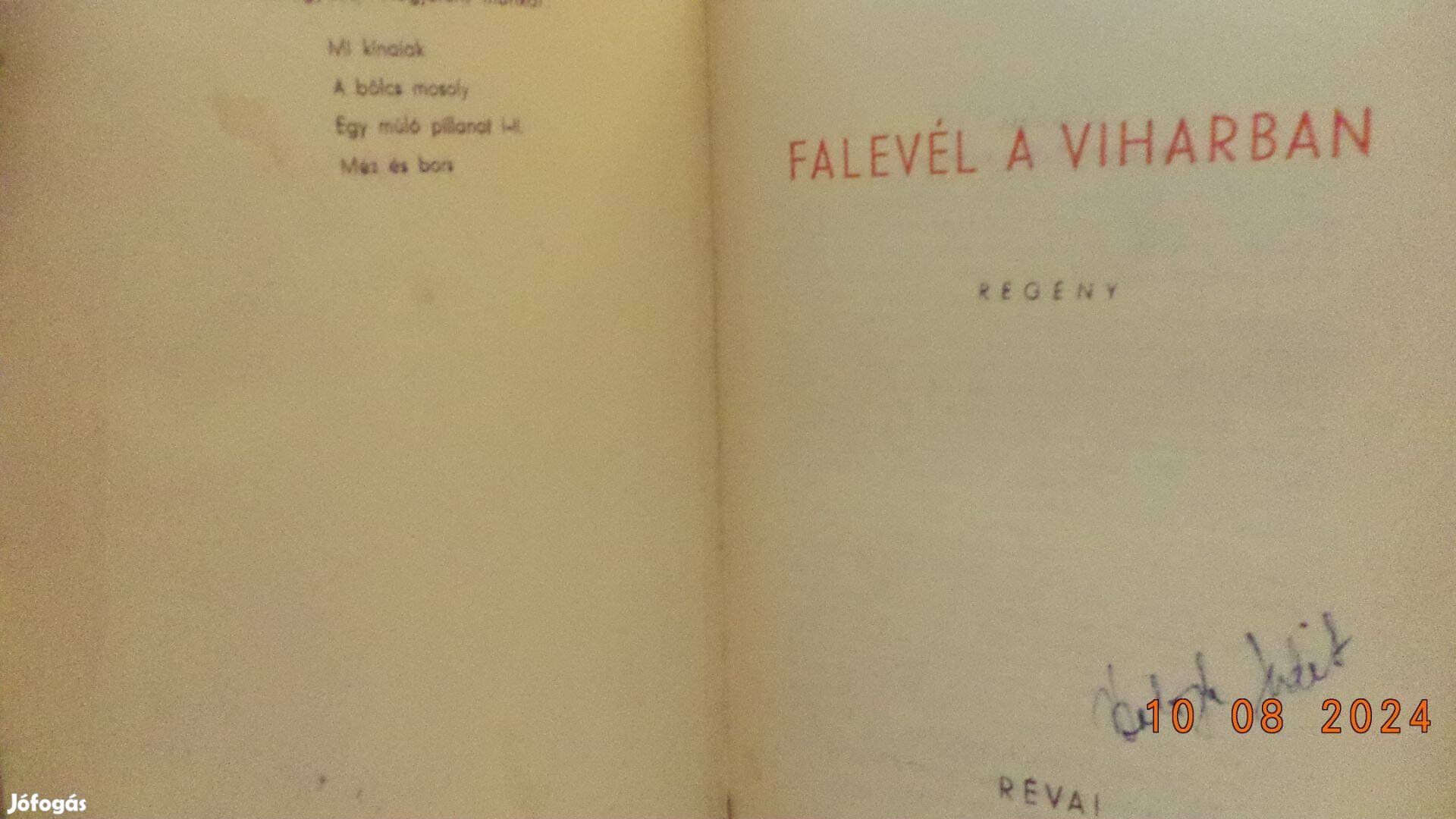 Lin Yutang: Falevél a viharban