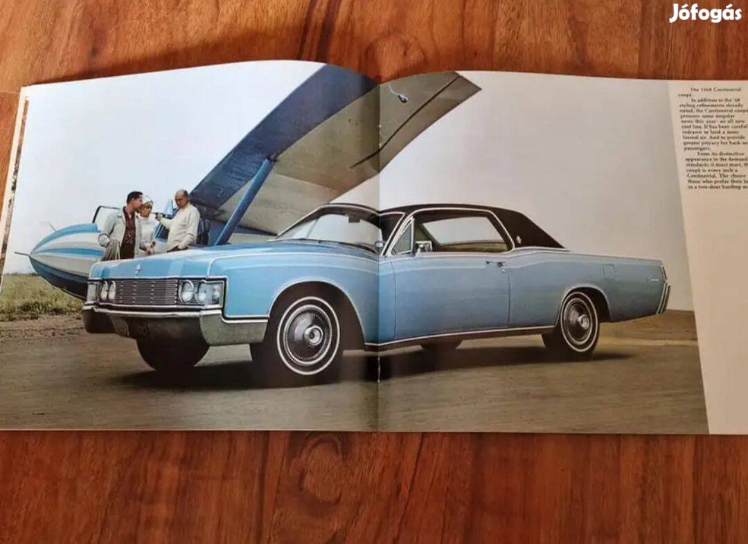 Lincoln Continental 1968 Prospektus