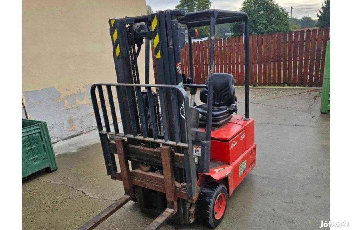 Linde E12 targonca