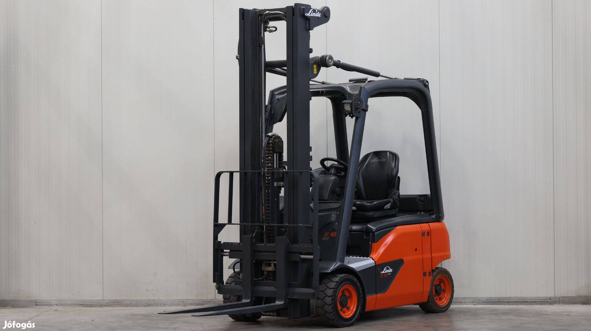 Linde E16P 1,6 tonnás elektromos targonca