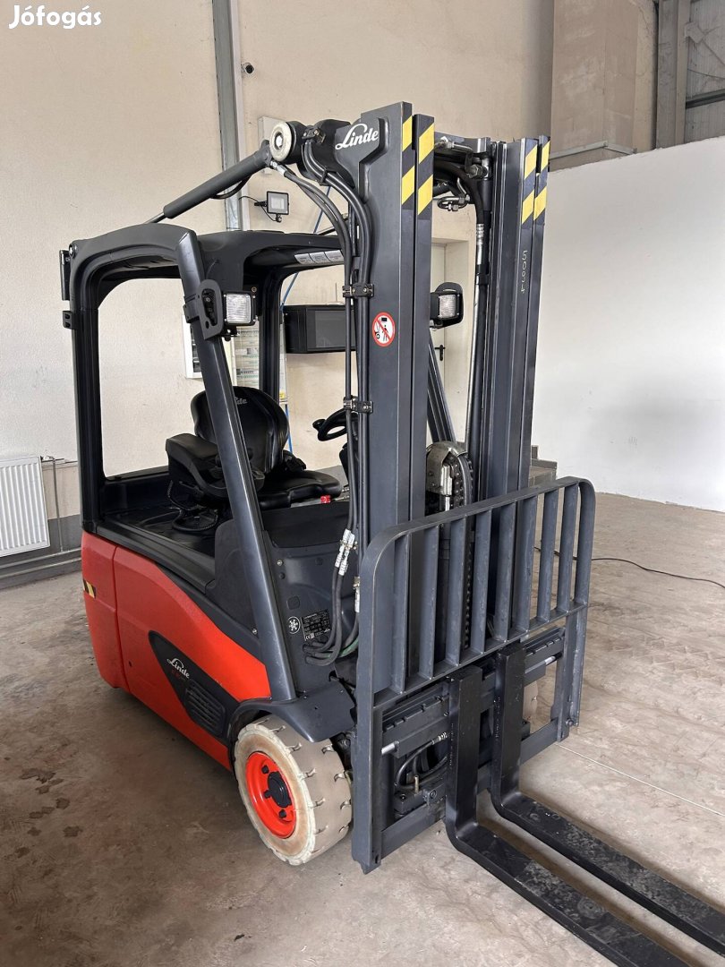 Linde E16 elektromos targonca