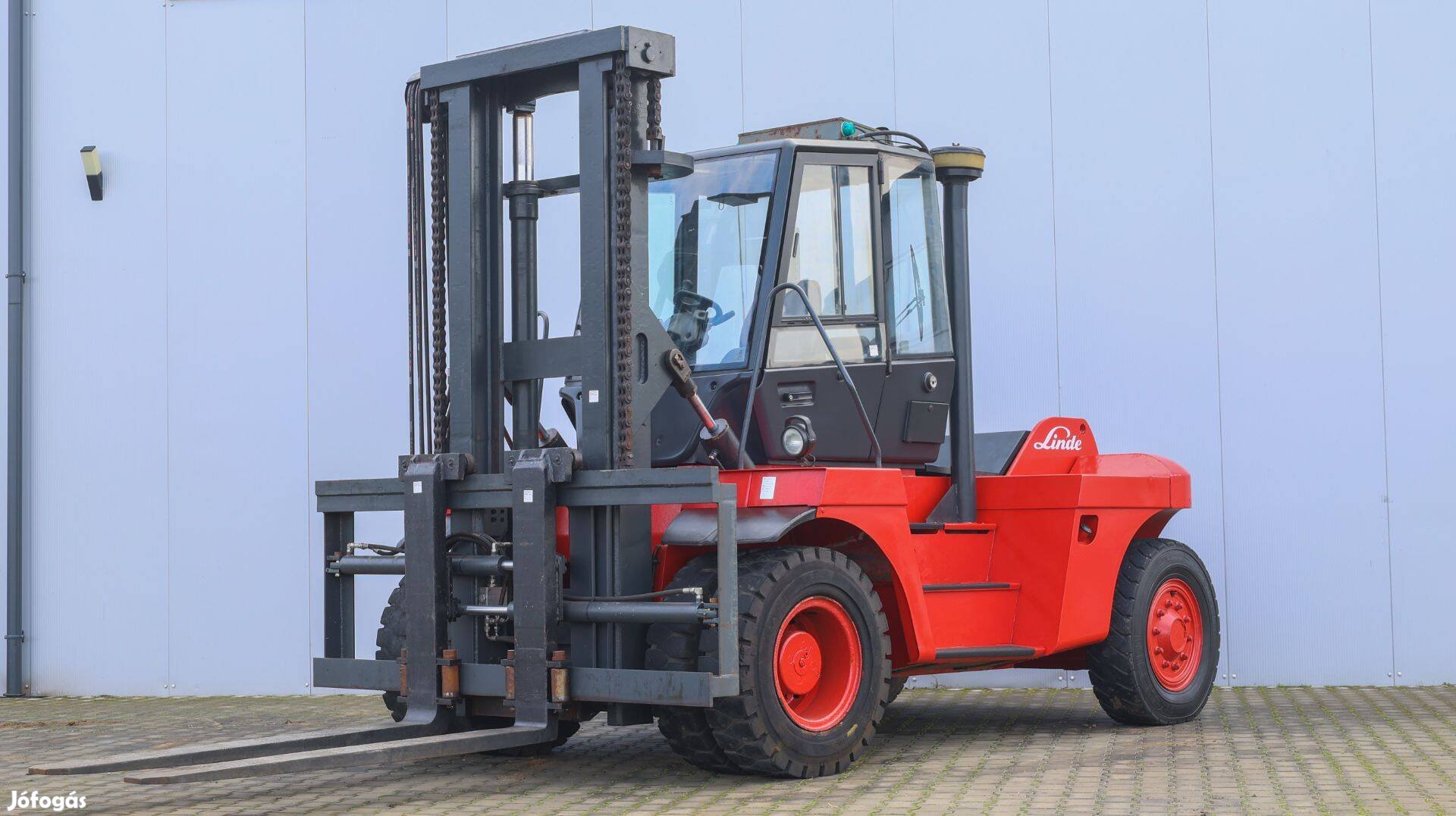 Linde H120D 12 tonnás dízel targonca