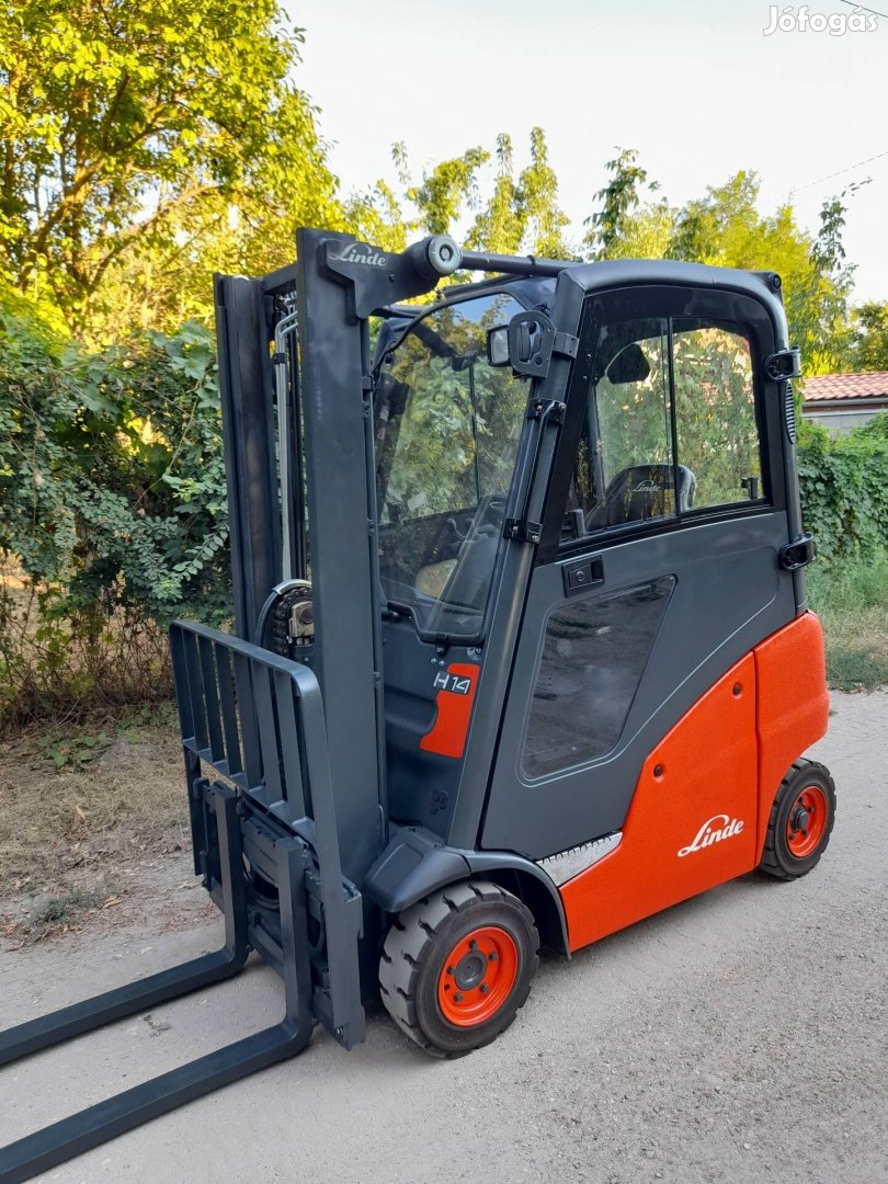 Linde H14T Gázüzemű targonca