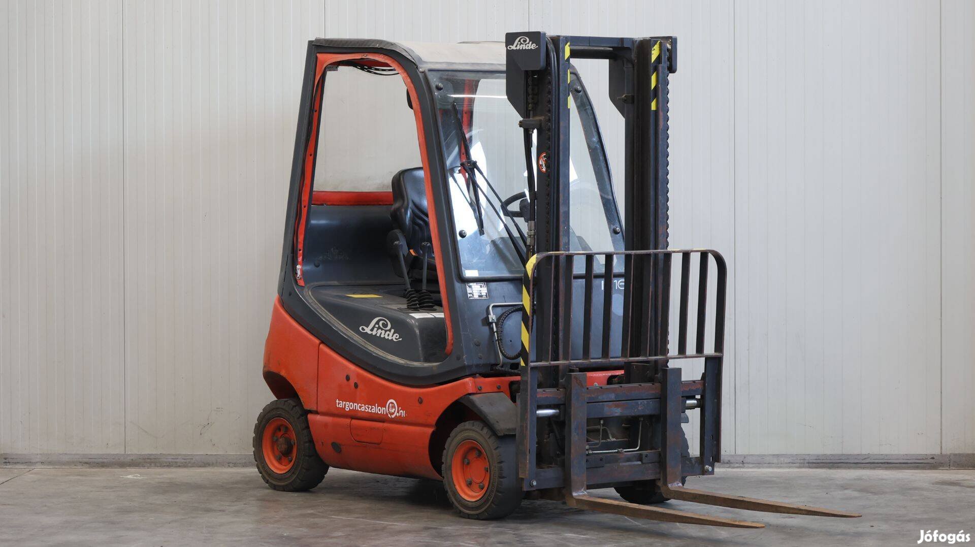 Linde H16T-03 1,6 tonnás gázos targonca