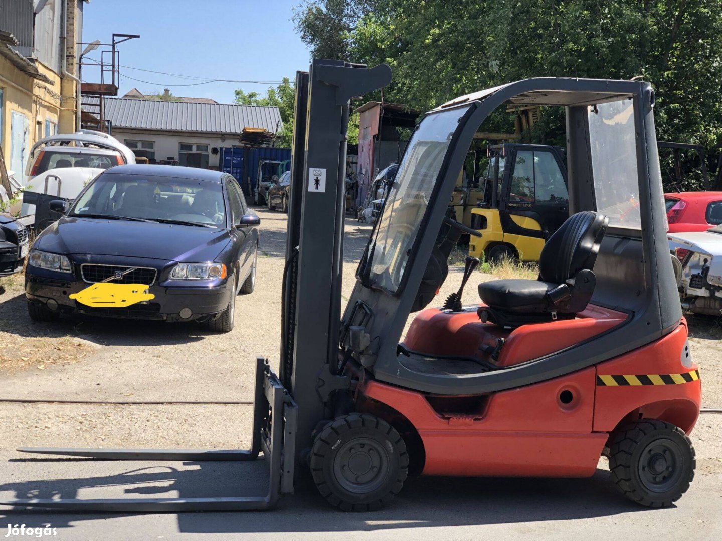 Linde H16T-03 gázüzemű targonca eladó !
