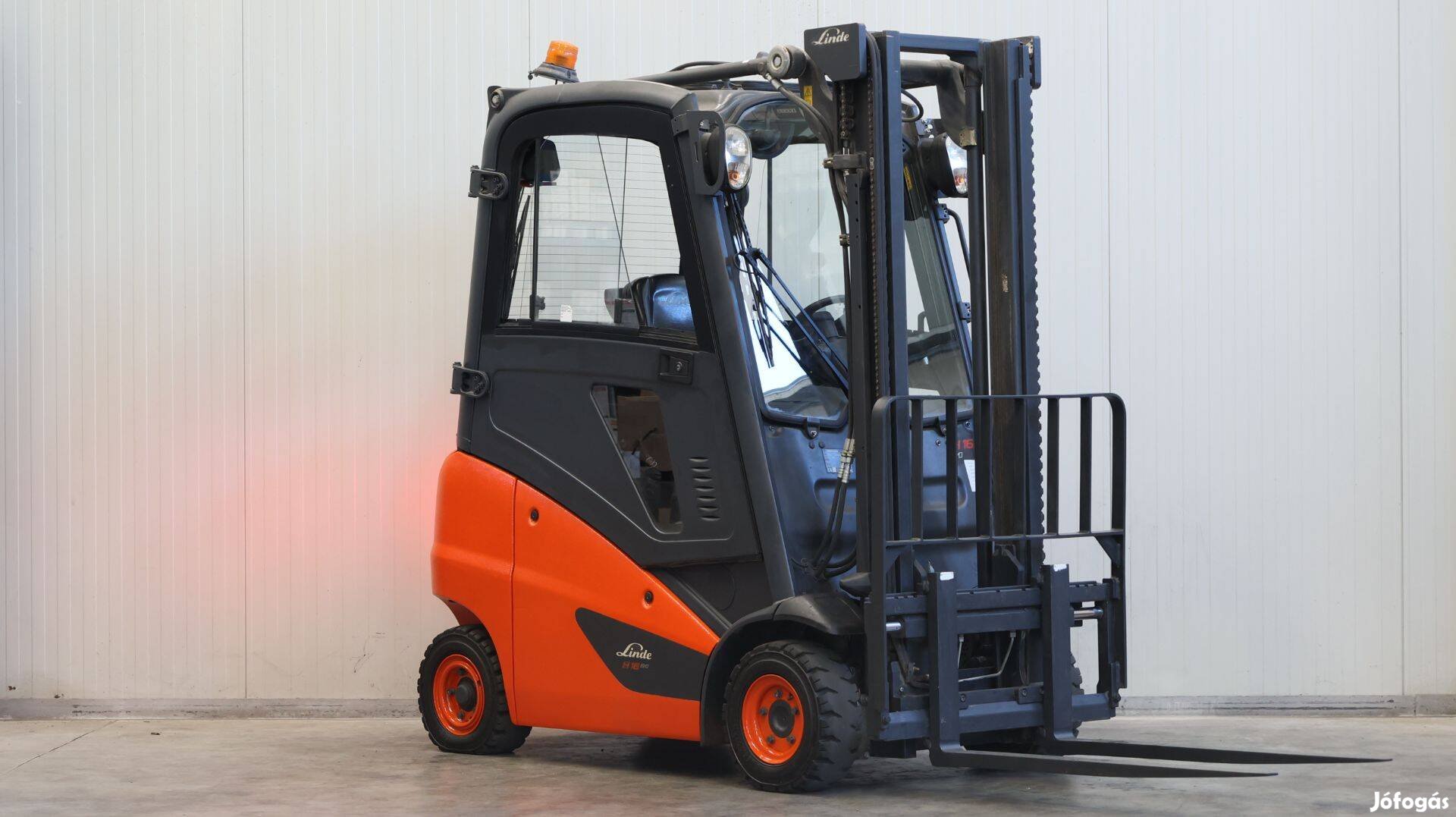 Linde H16T 1,6 tonnás gázos targonca