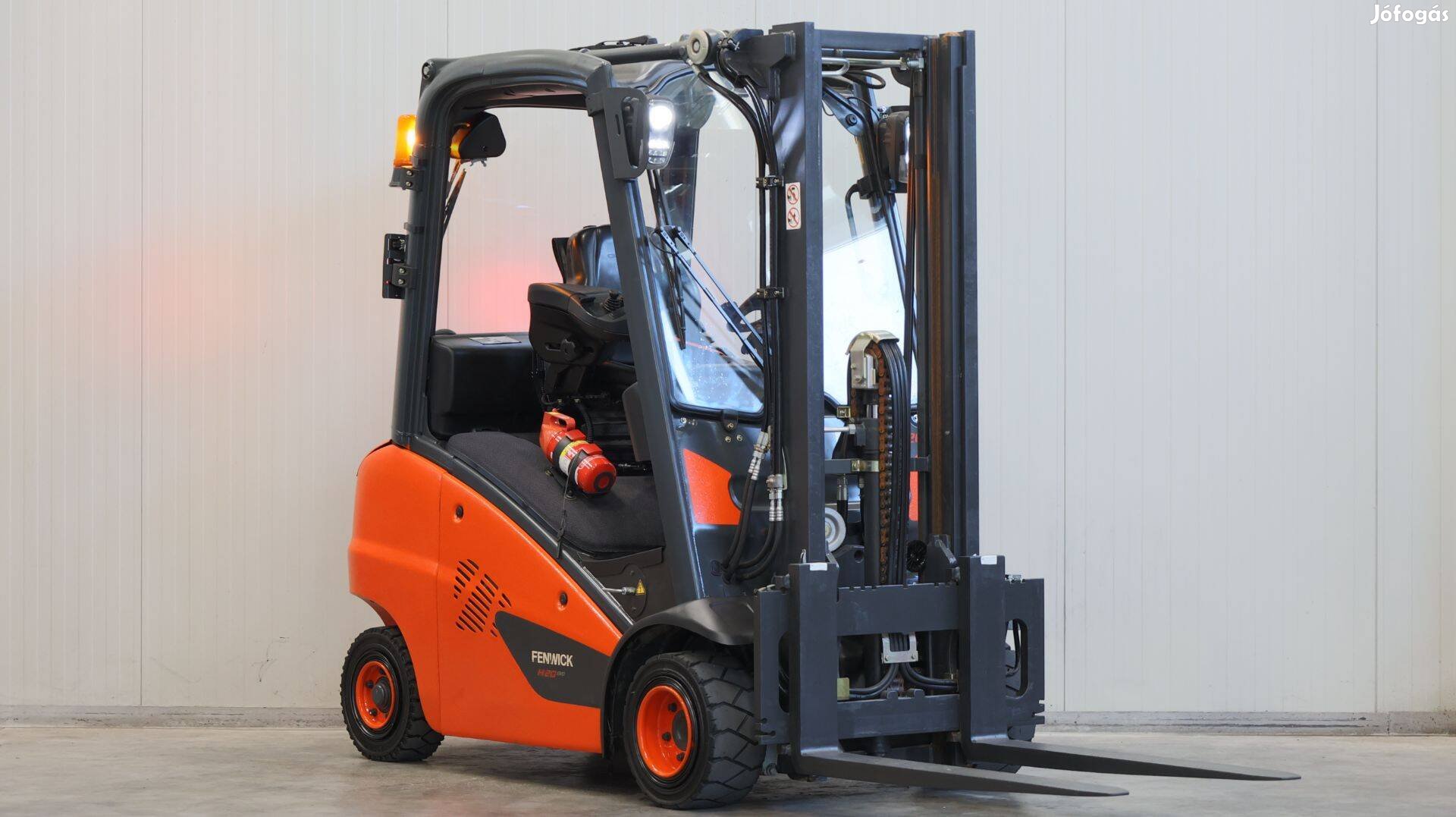 Linde H20T-02 2 tonnás gázos targonca