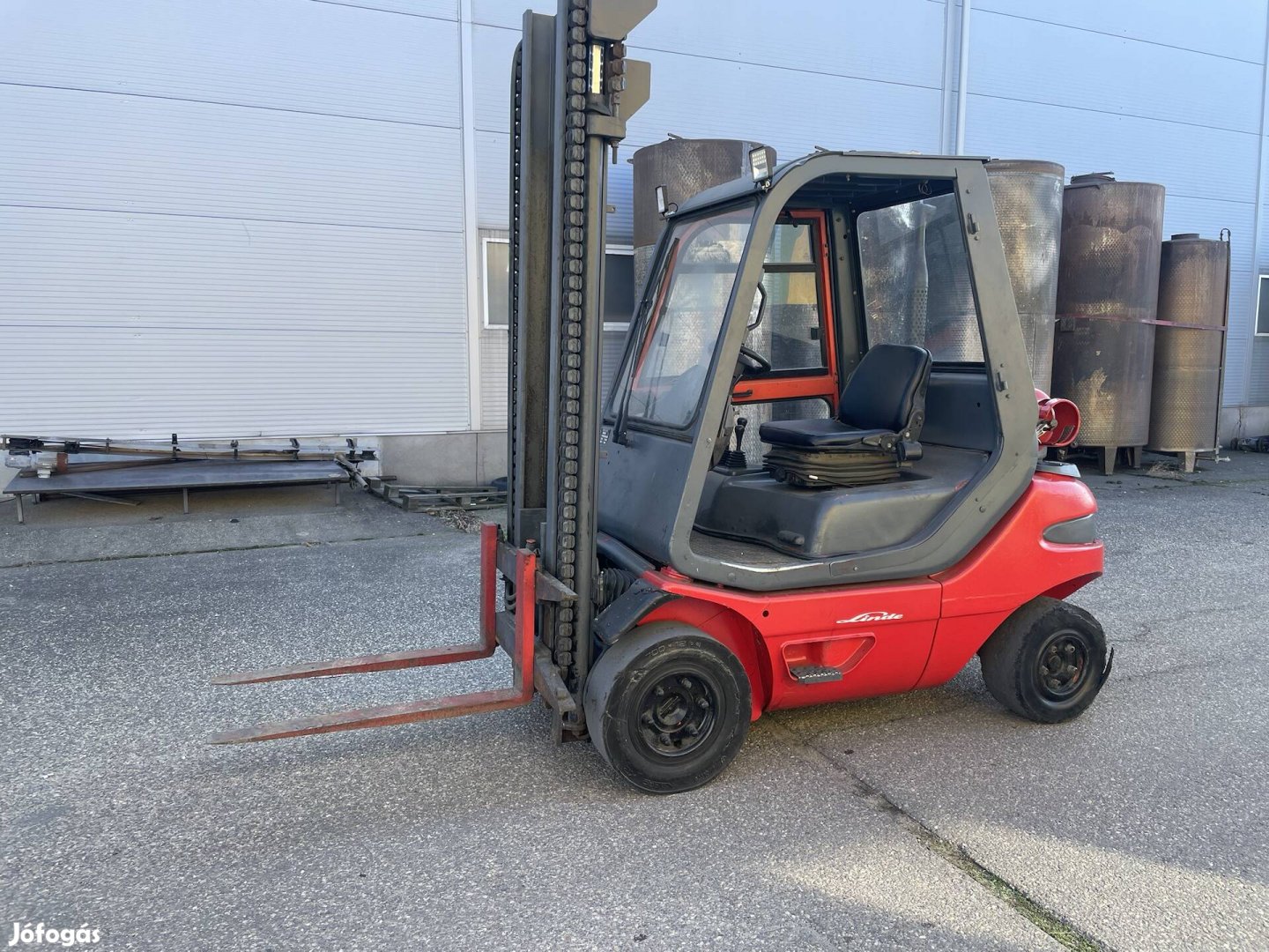 Linde H20T Targonca Gázos 
