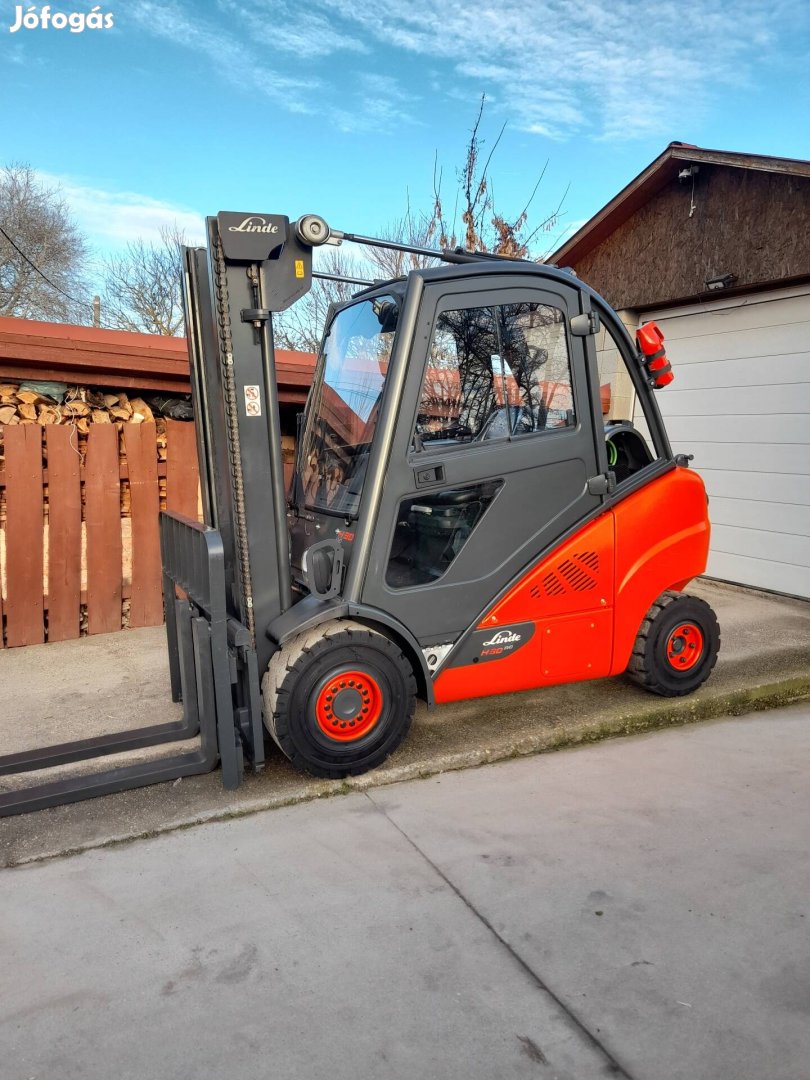 Linde H30T Gázüzemű Targonca