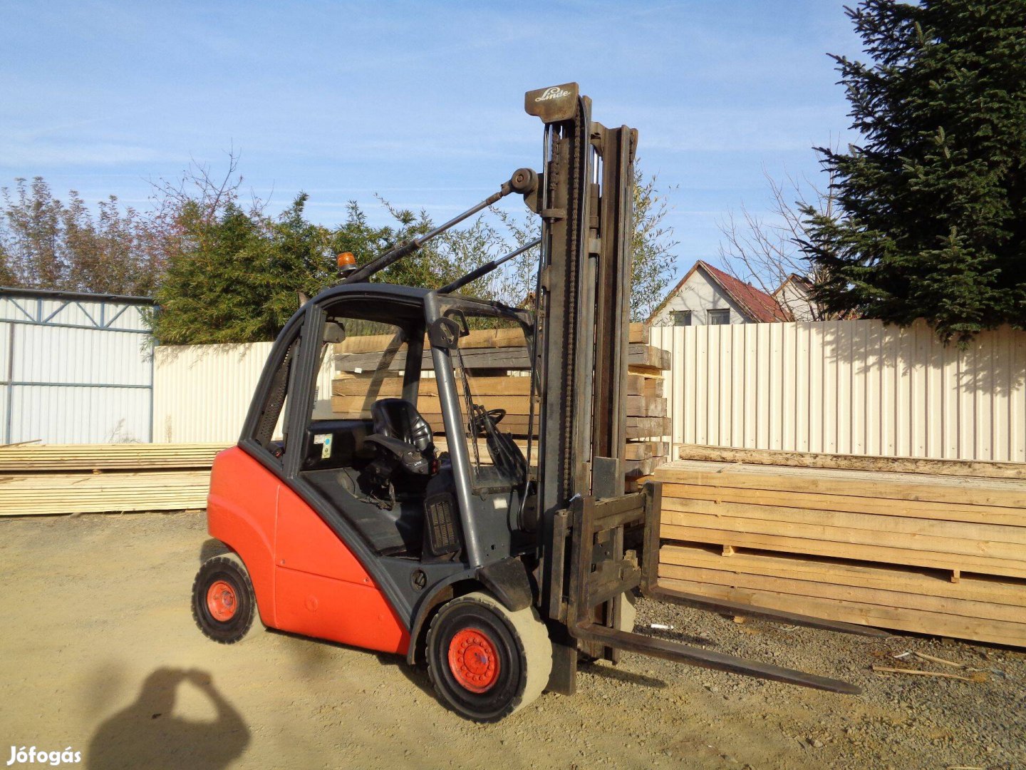 Linde H35D targonca 4,6 méter emelés