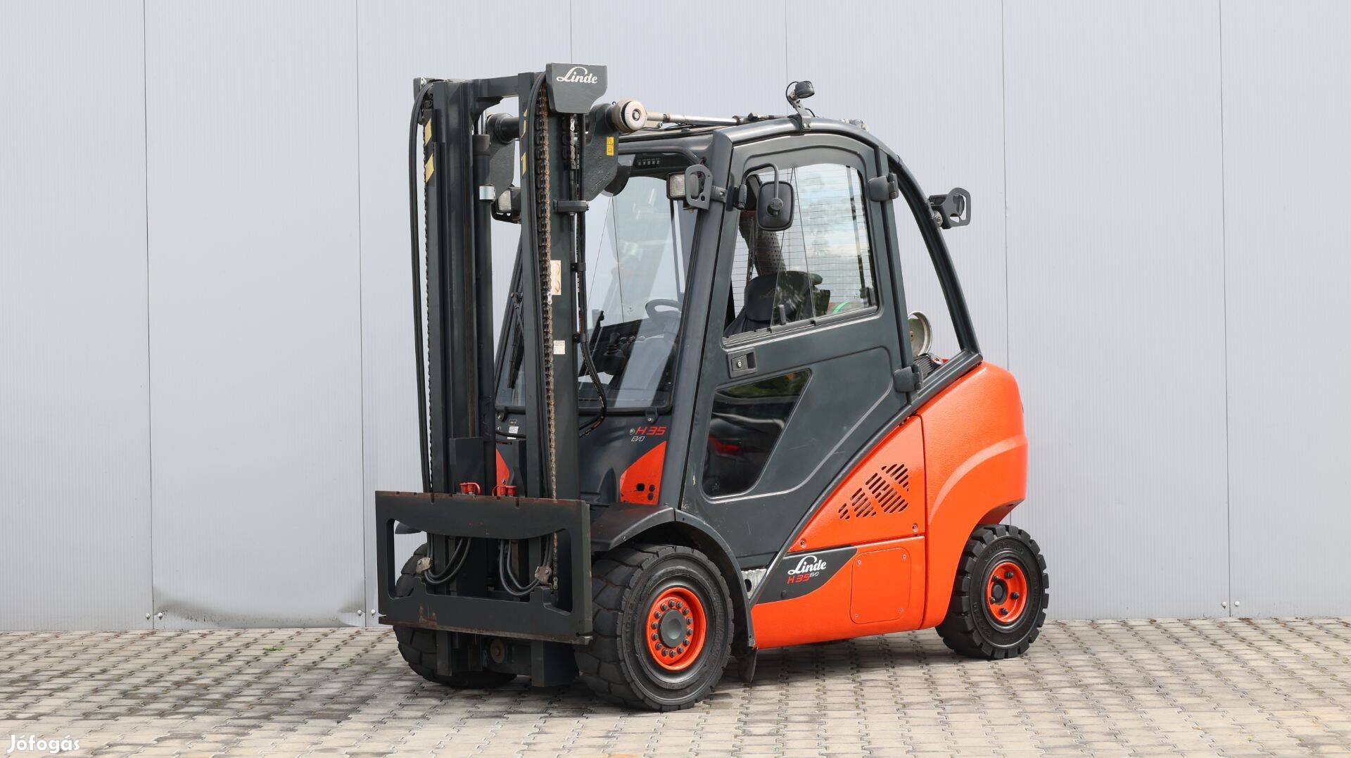 Linde H35T 3,5 tonnás gázos targonca