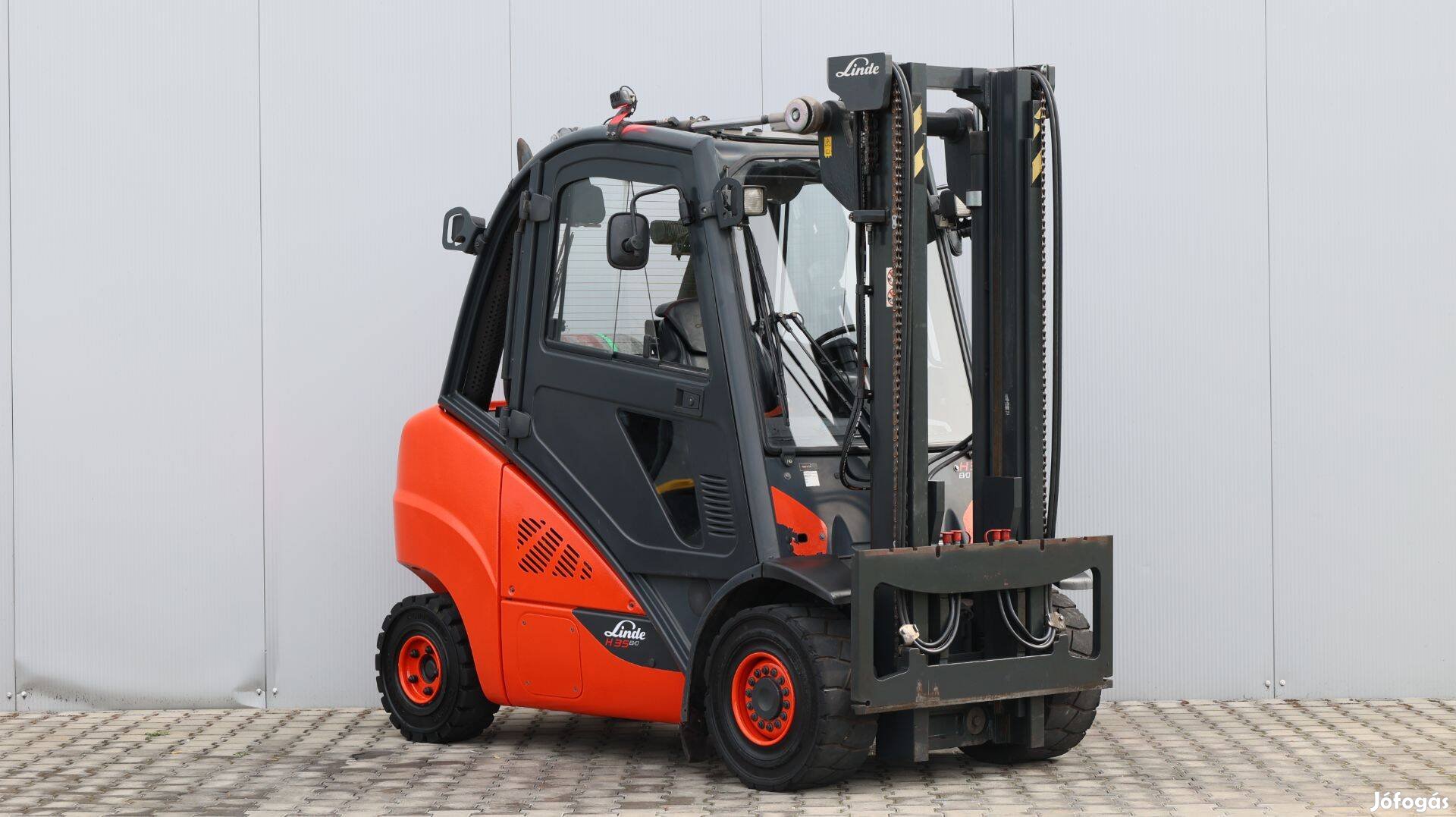 Linde H35T 3,5 tonnás gázos targonca