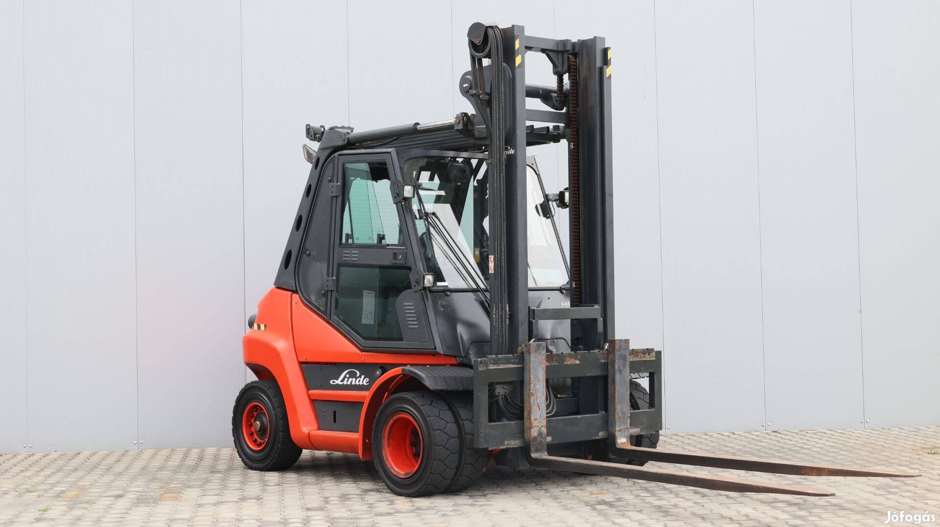 Linde H80D 8 tonnás dízel targonca