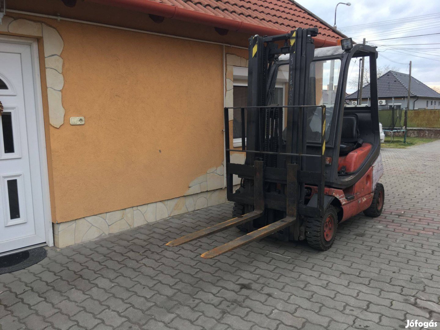 Linde gázos 1.8 tonnás triplex oldalmozgatós