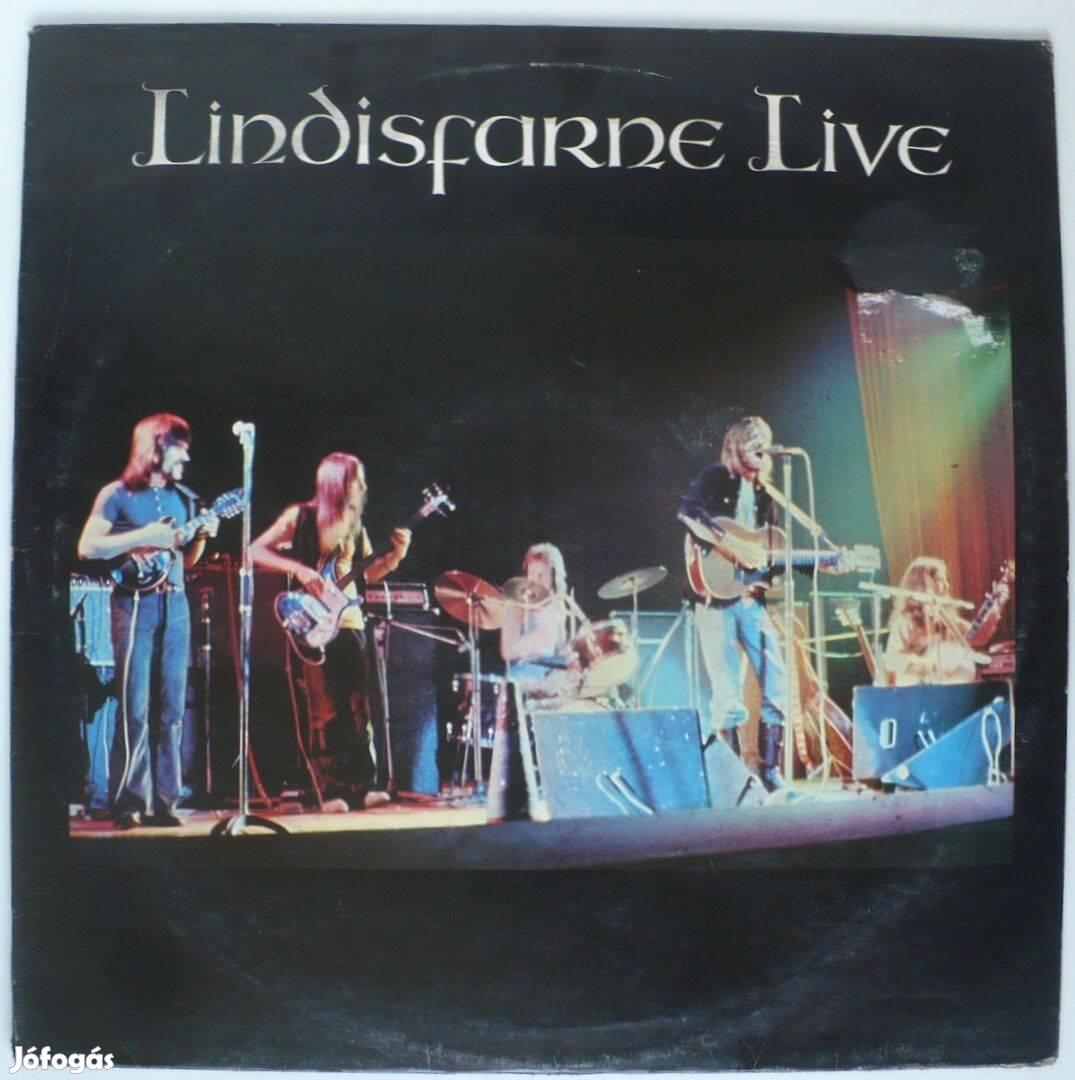 Lindisfarne: Live (angol nyomású, megkímélt állapotú LP)