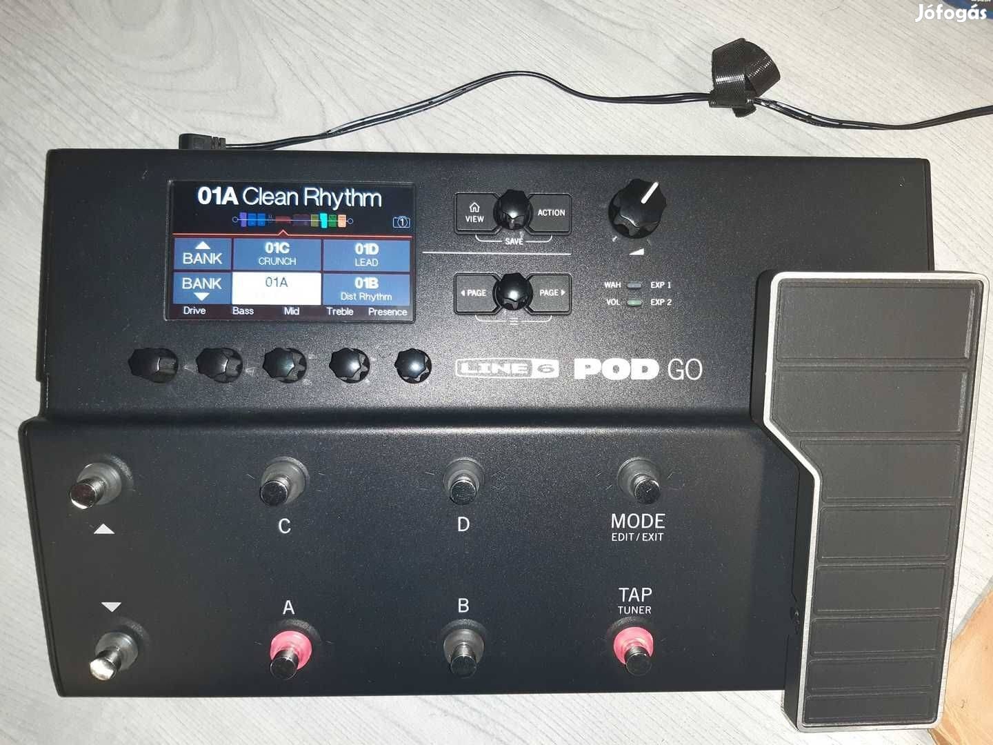 Line6 POD GO multieffekt processzor