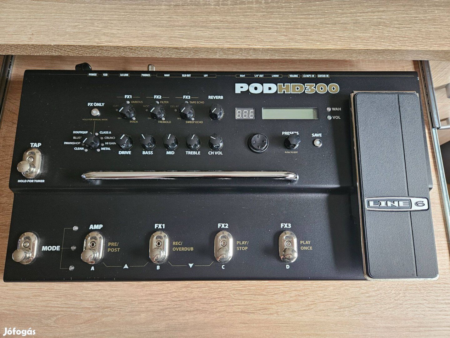 Line6 POD HD300 multieffekt processzor