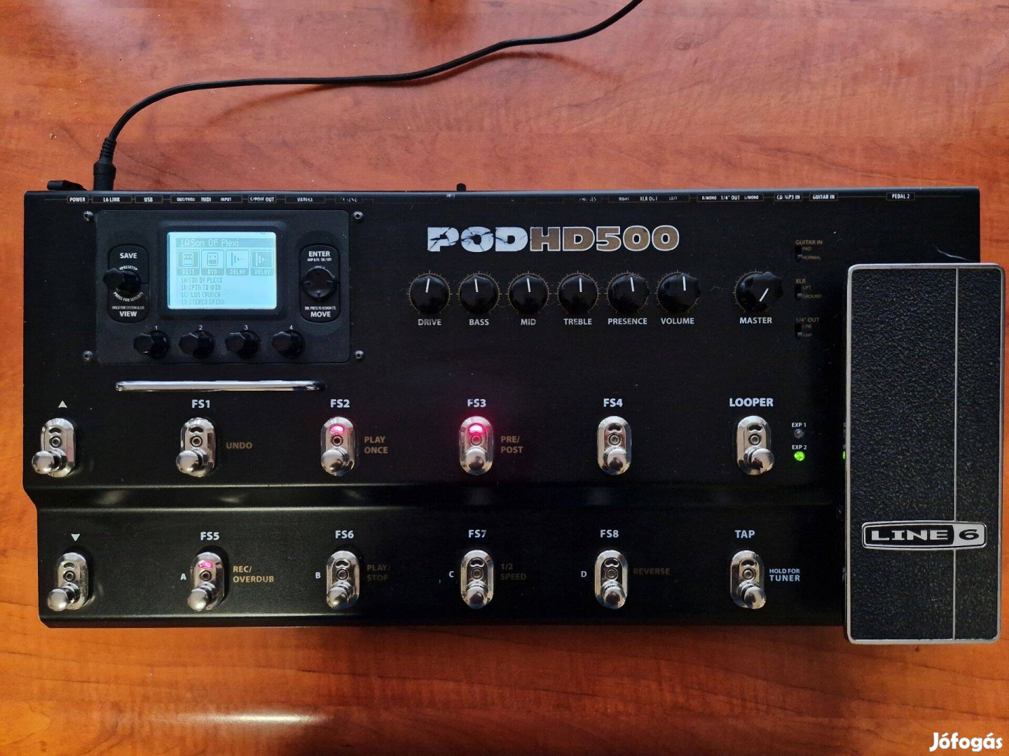 Line6 POD HD500 gitár multieffekt