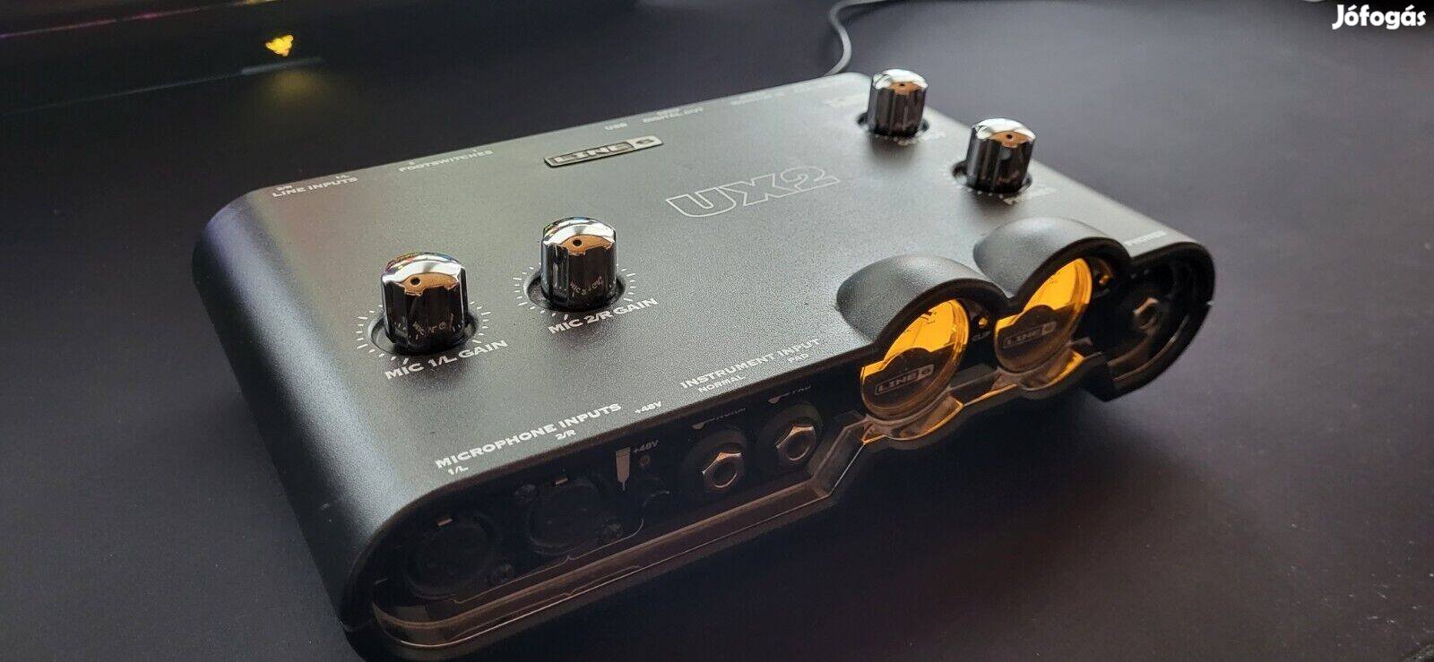 Line6 Pod Studio UX2 USB-s gitár külső hangkártya