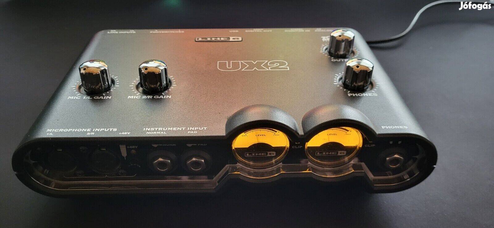 Line6 Pod Studio UX2 USB-s külső hangkártya