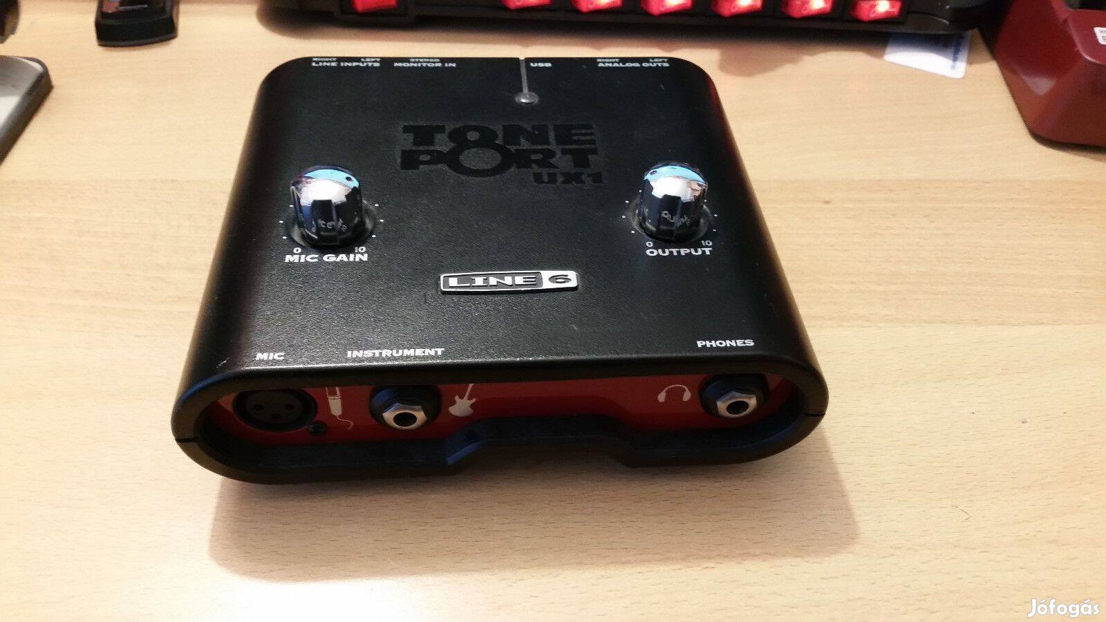 Line6 Toneport UX1 USB-s gtár külső hangkártya