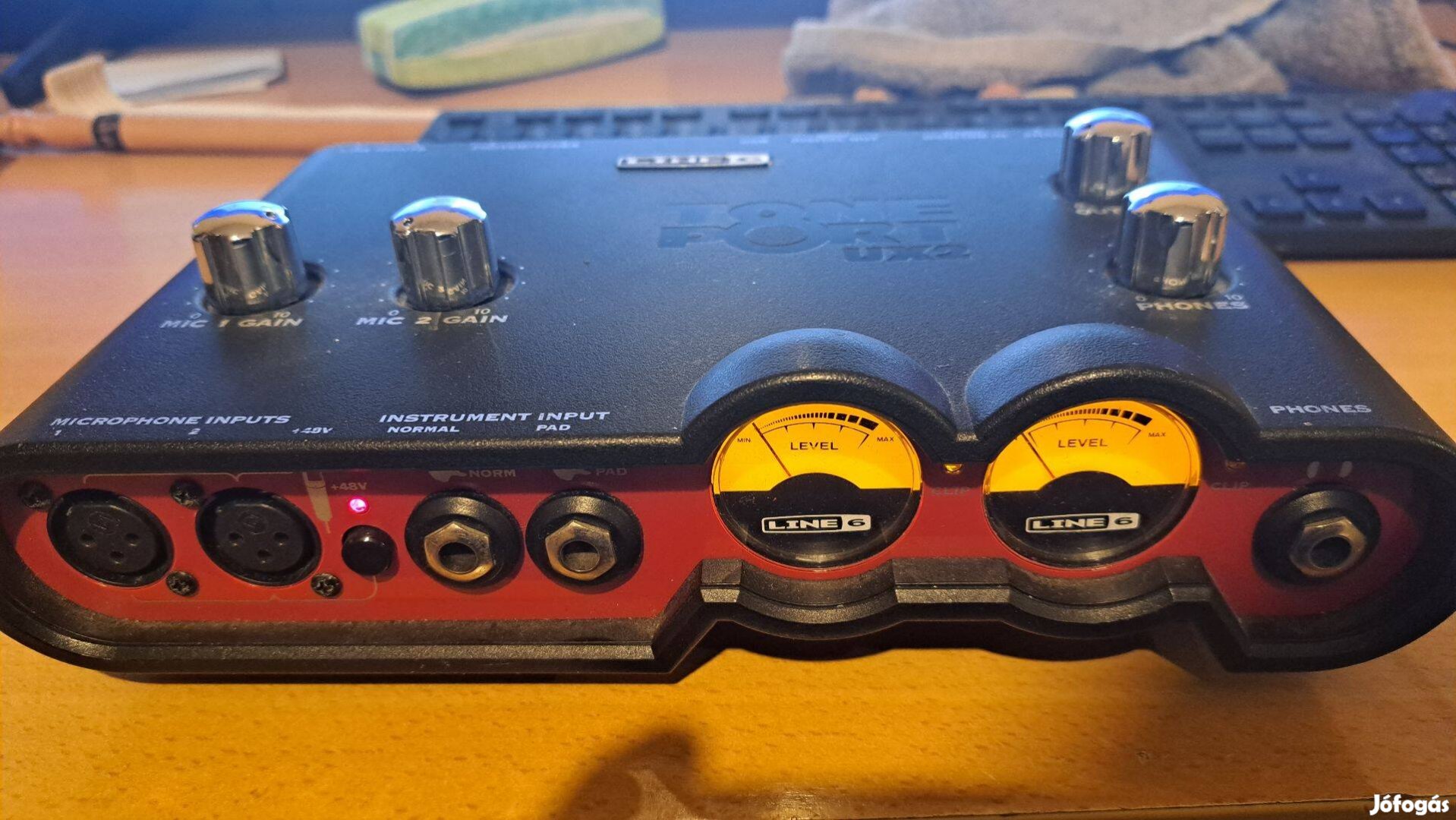 Line6 Toneport UX2 USB-s gtár külső hangkártya