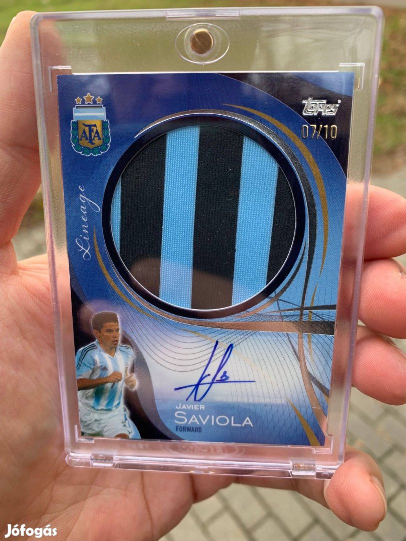 Lineage Saviola /10 auto+patch kártya