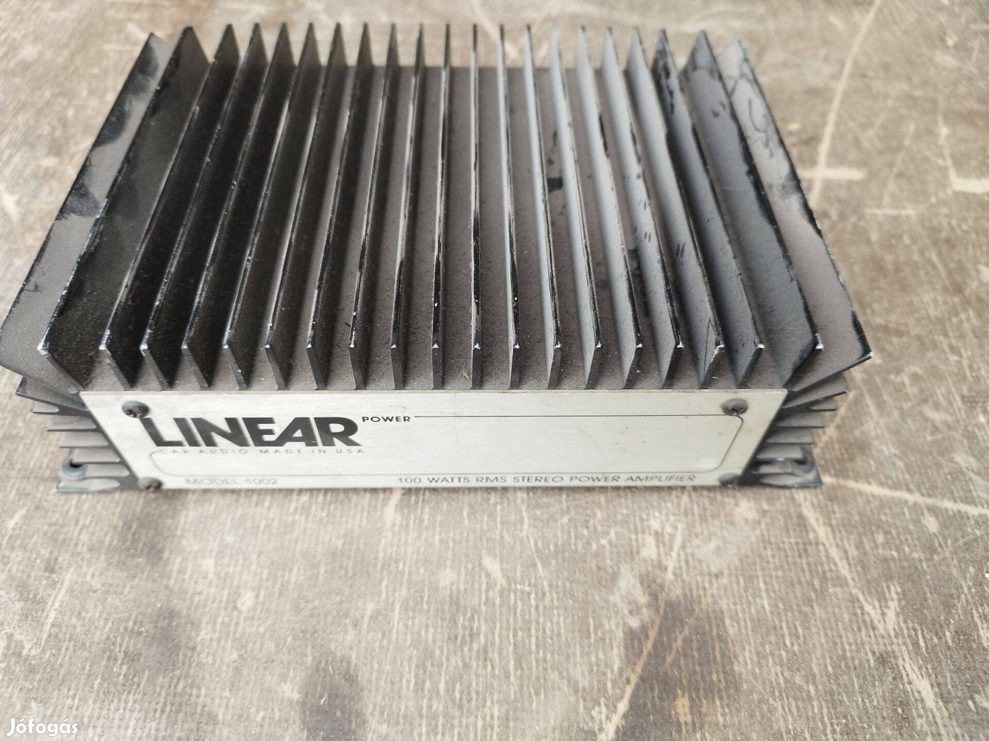 Linear 1002 és 2002 car audio autó erősítő